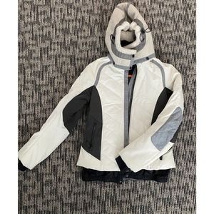 FRAUENSCHUH Womens Size 6 Luxury Ski Jacket Limited Shearling Hood Orig. $1900